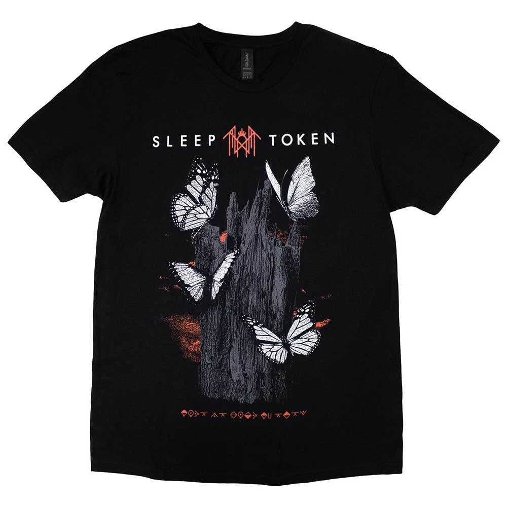 Sleep Token Butterflies T-Shirt Black New