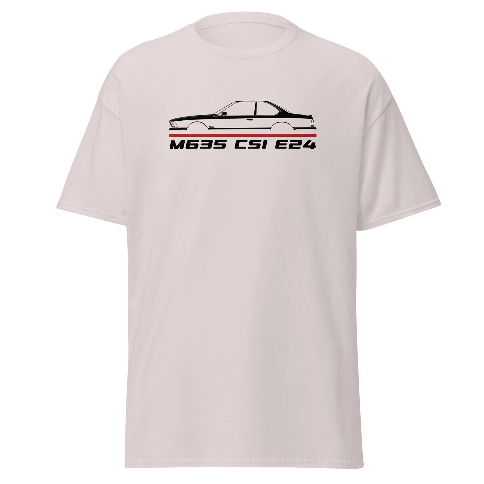 For M635 CSi E24 1984-1989 Fans Retro T-Shirt Birthday Gift Classic Tee Racing