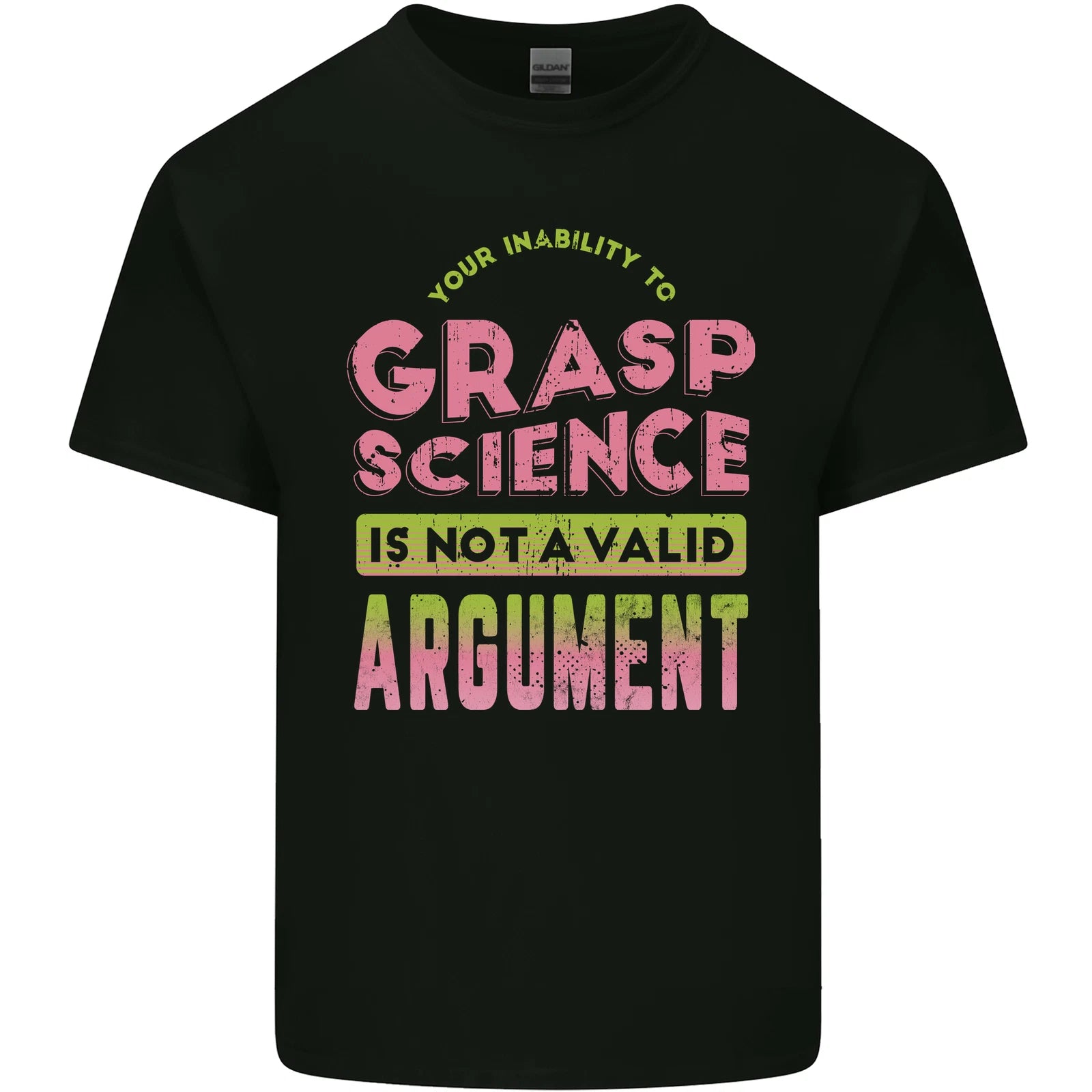 Grasp Science Funny Geek Nerd Physics Maths Mens Light Cotton T-Shirt