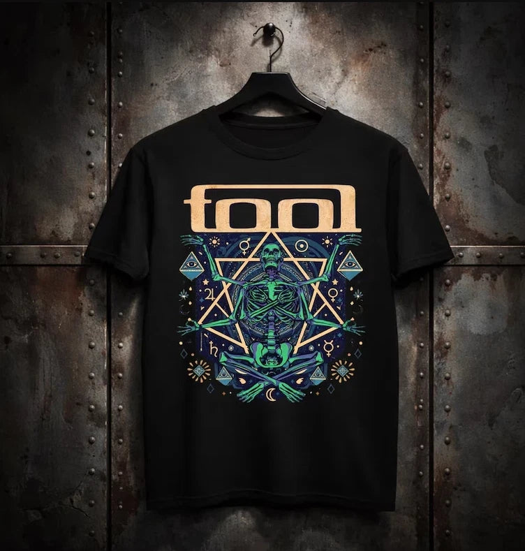 Vintage Tool Band T-Shirt, Metal Music Merch T-Shirt