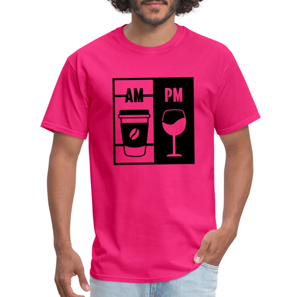 Coffee AM, Wine PM T-Shirt