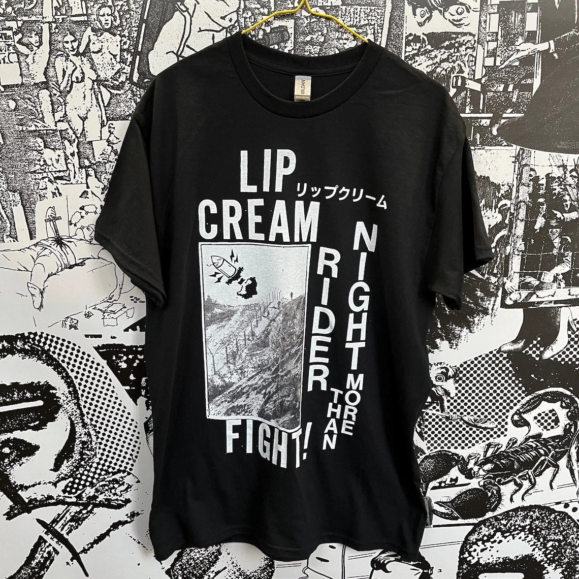 Lip Cream Shirt circle jerks, adolescents,black. flag, california Unisex t-shirt