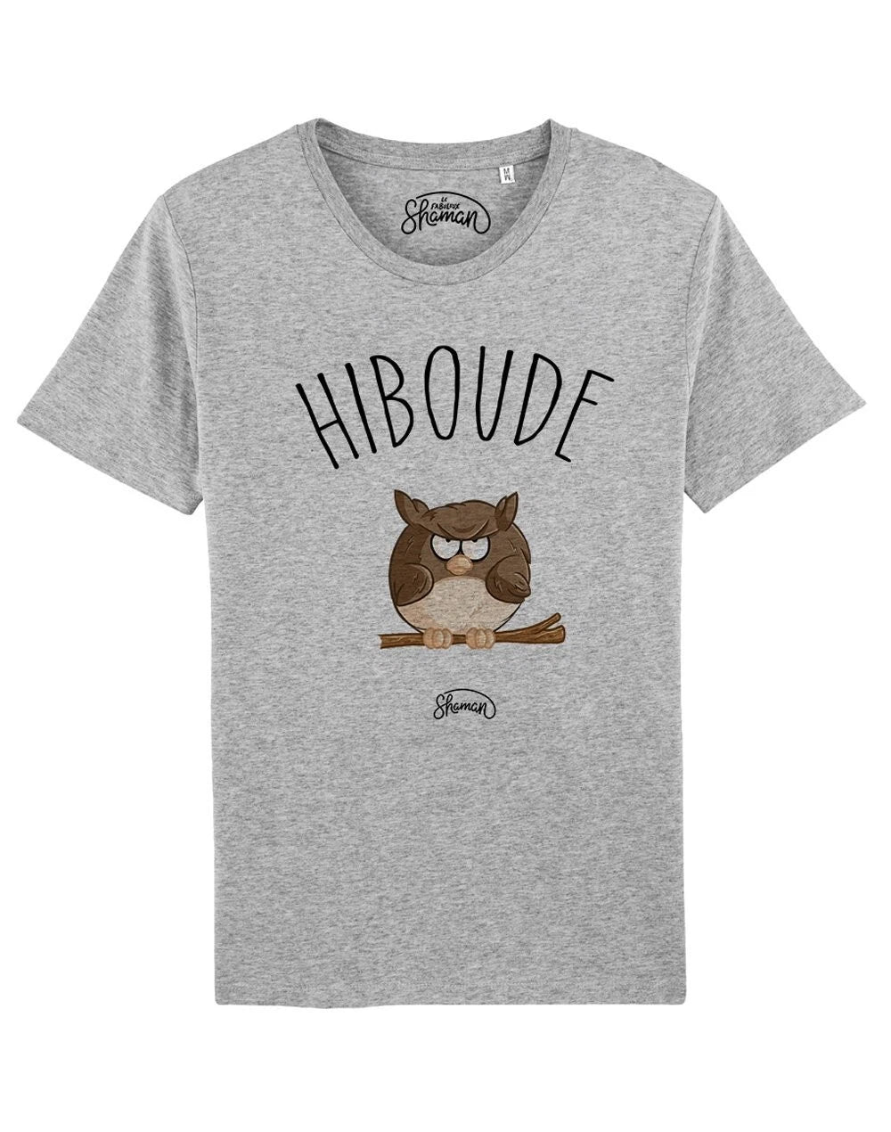 Man Sleeves short -. Hiboude Gray