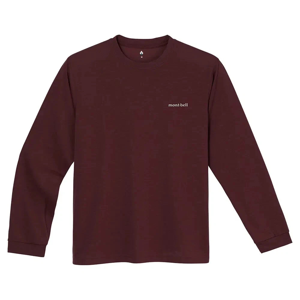 MONTBELL Wickron Long Sleeve T-shirt Men's Asian Size