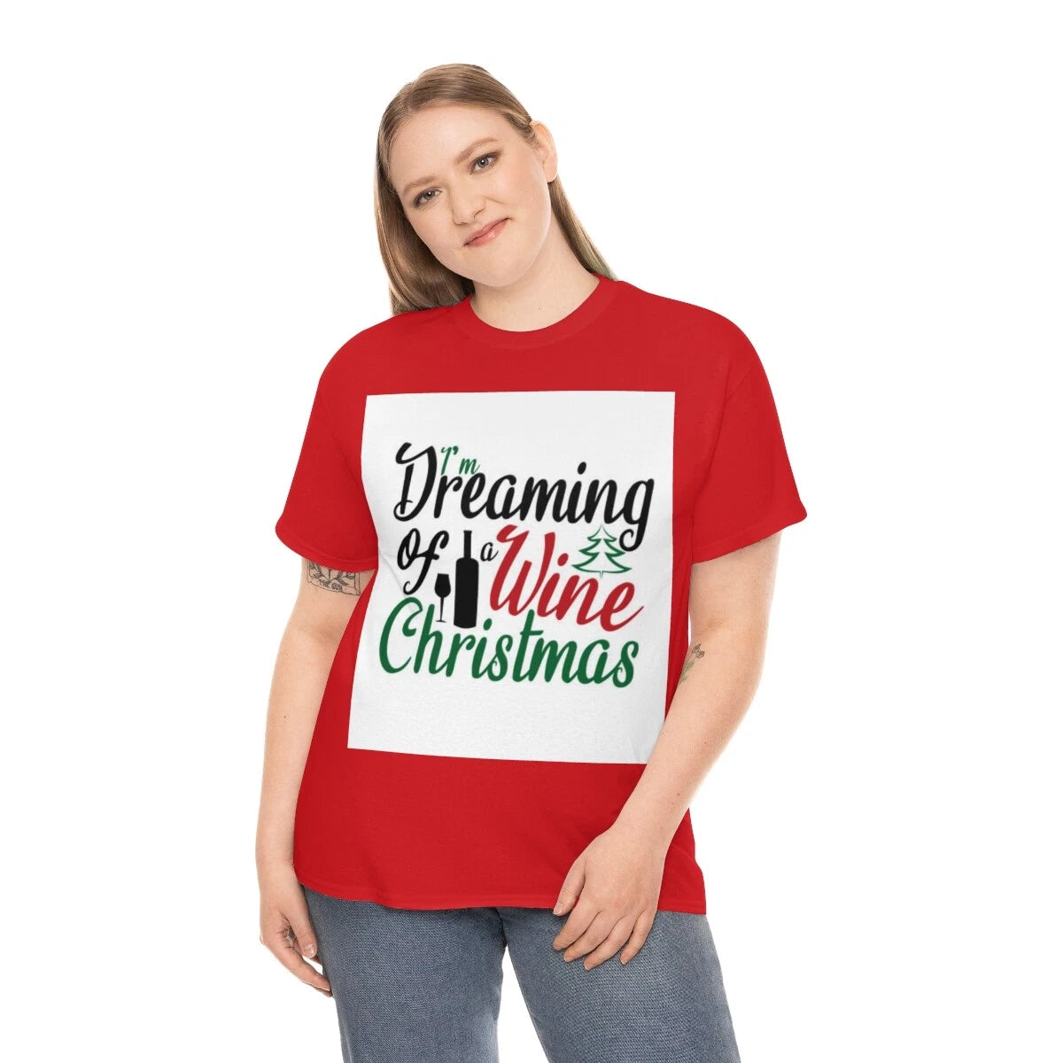 Wine Christmas T-shirt