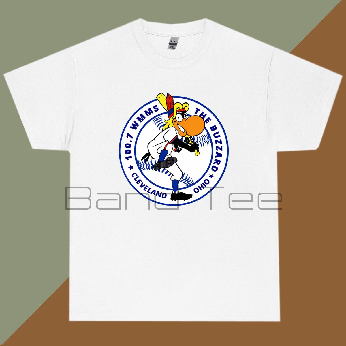 The Buzzards radio wmms T-shirt heavy cotton New