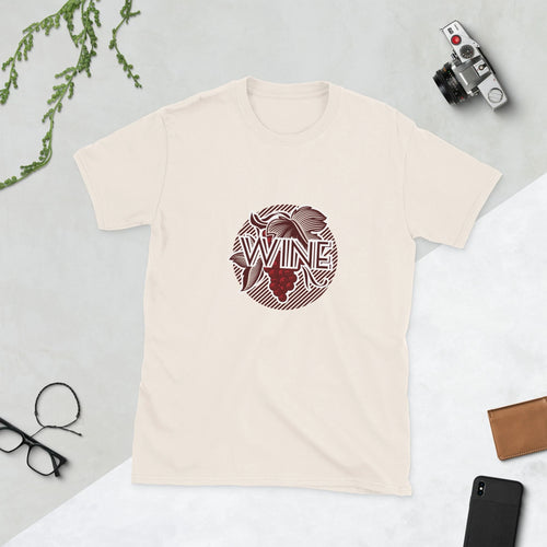 "Wine" Short-Sleeve Unisex T-Shirt