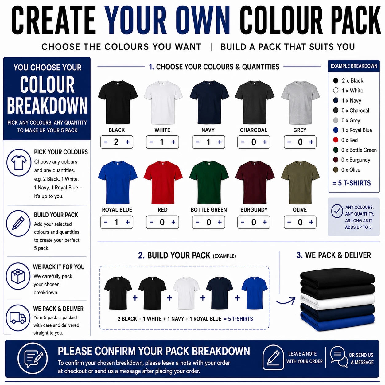 Gildan Mens T Shirt Plain Heavy Cotton Short Sleeve Tshirts Multi Pack Lot G5000