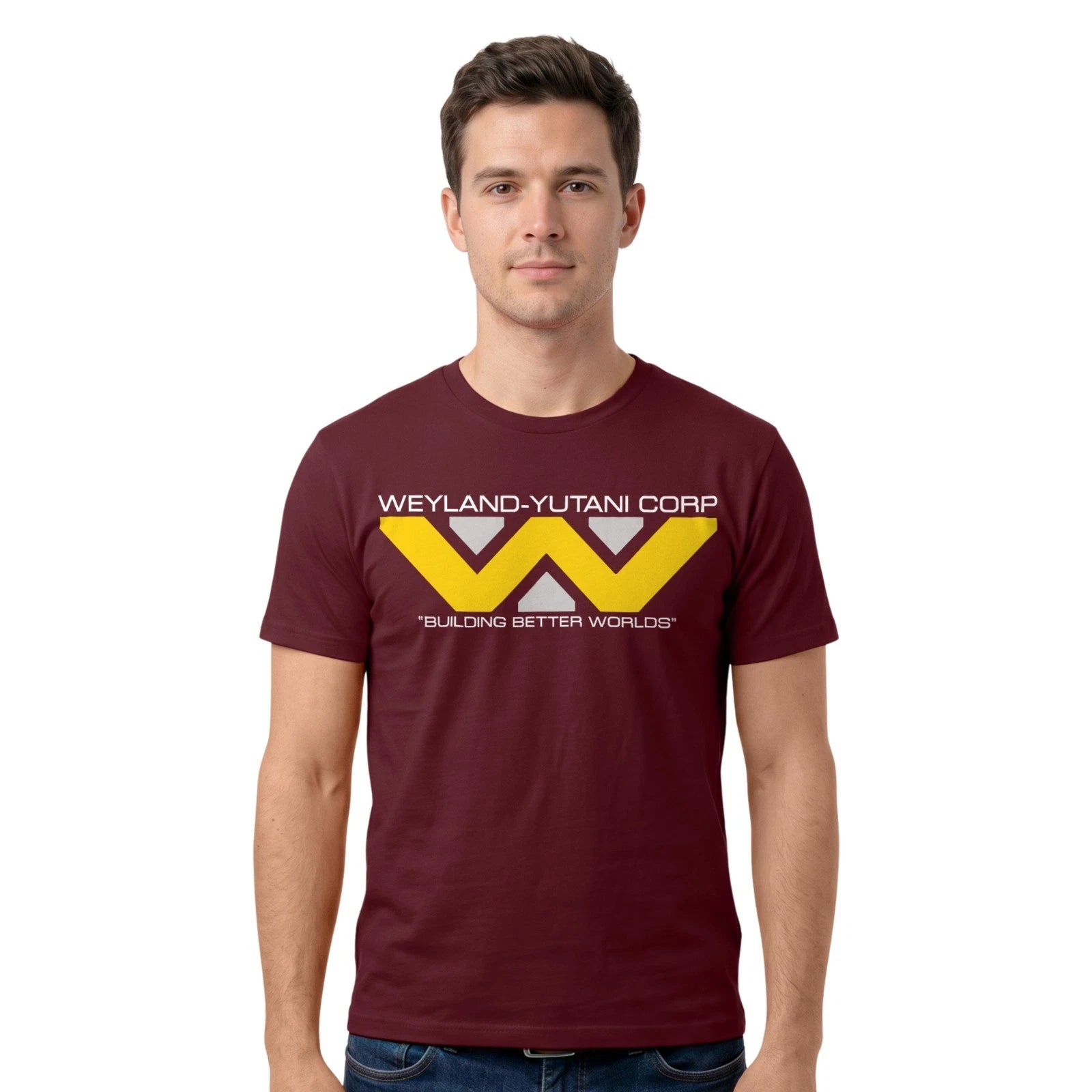 Weyland-Yutani Corp T-shirt | Building Better Worlds Alien Film Corp Space  Tee