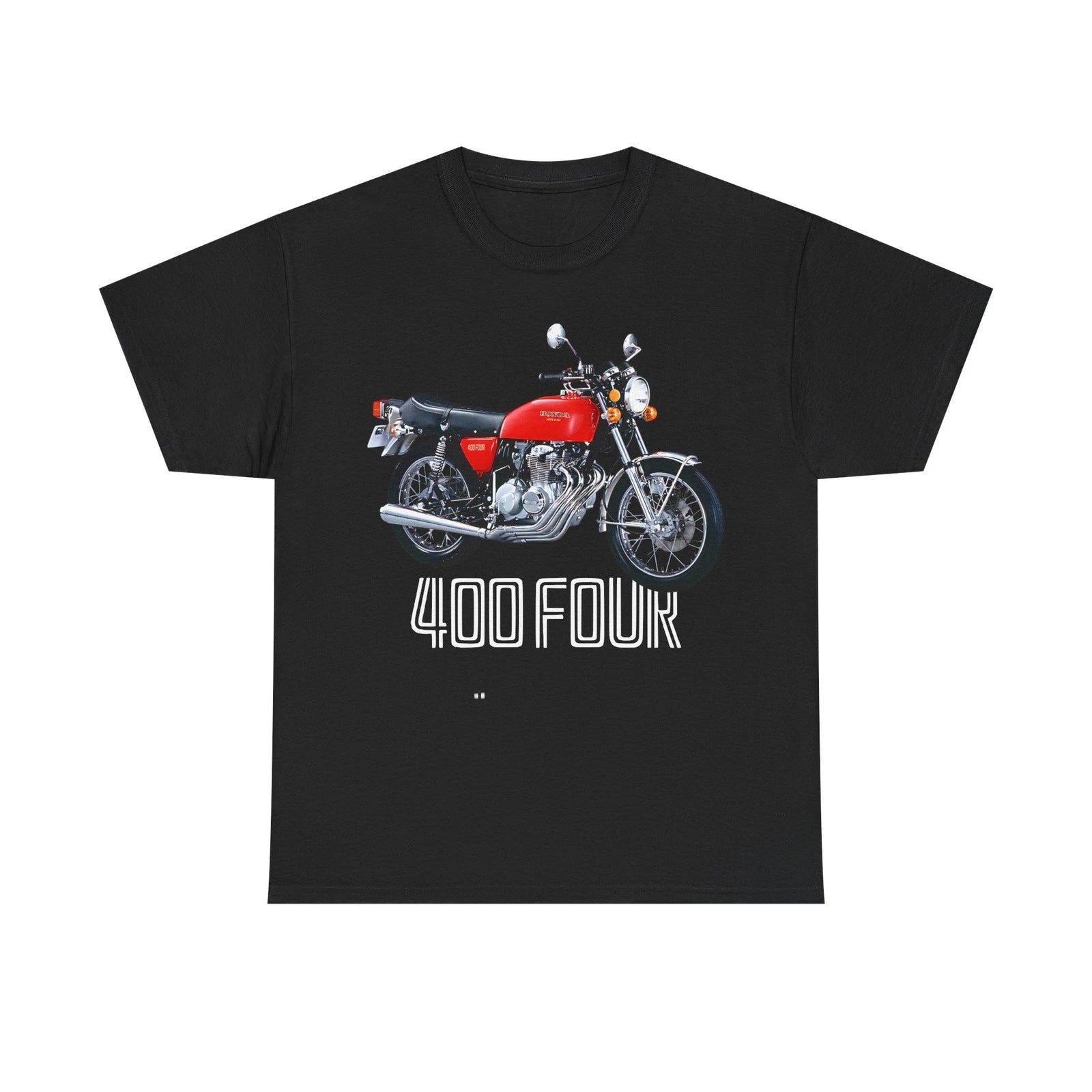 CB400 Four Classic Honda Motorcycle Heavy Cotton Tee , Sizes S-5XL Printed USA