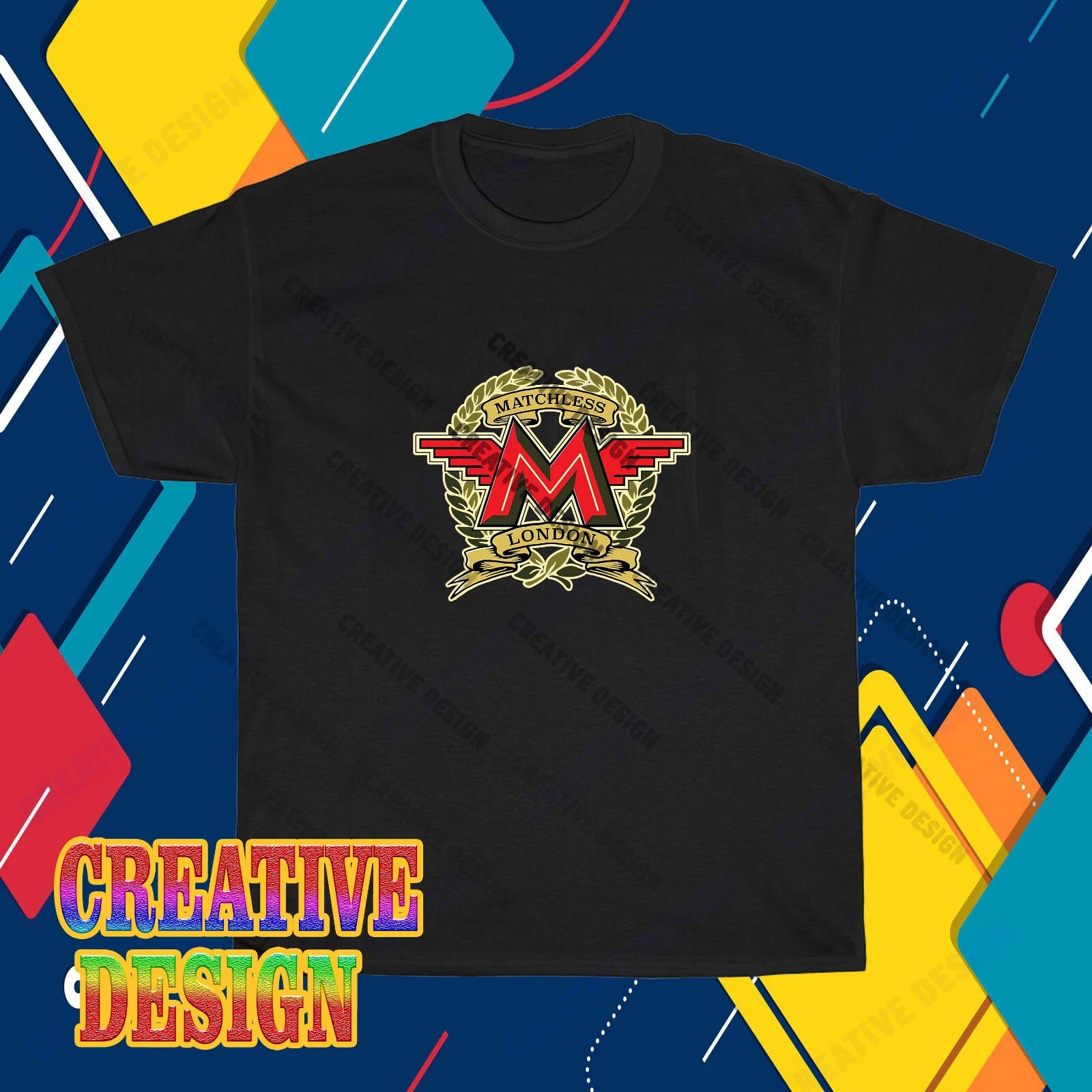 New Matchless British Classic Logo T-Shirt Funny Size S to 5XL