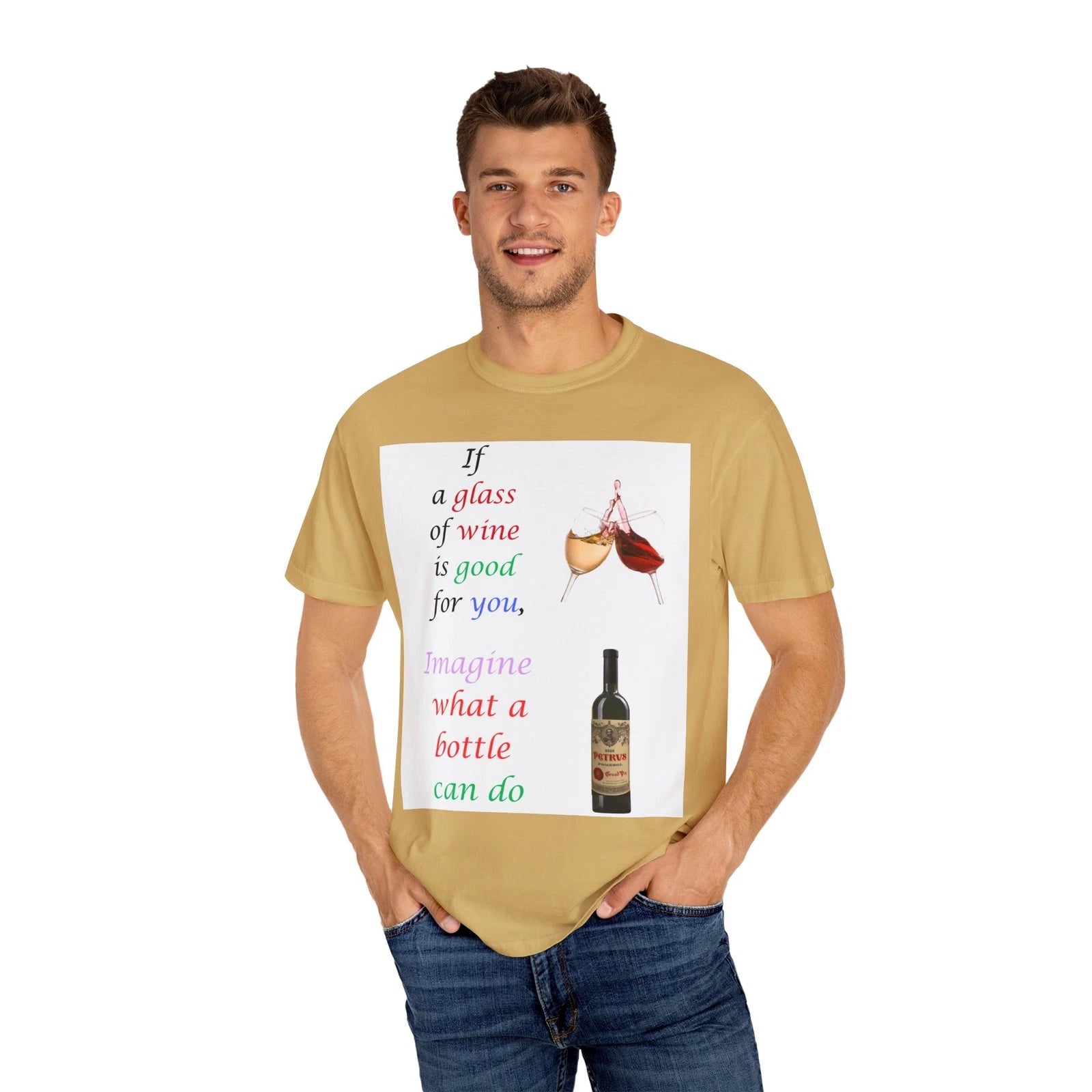 Wine Lover's Funny Tees, Gift for Wine Enthusiasts, Humor Shirt, Unisex [...]