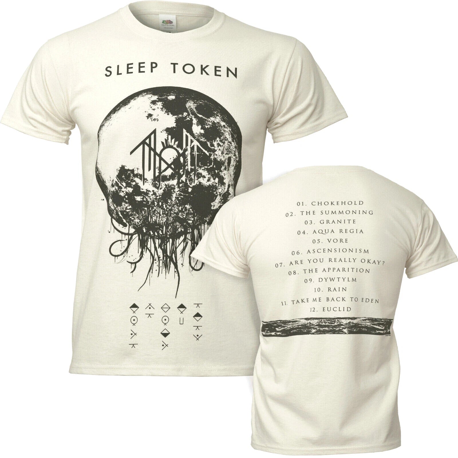 Official Sleep Token T Shirt Take Me Back To Eden Album Rock Logo New S To 2XL
