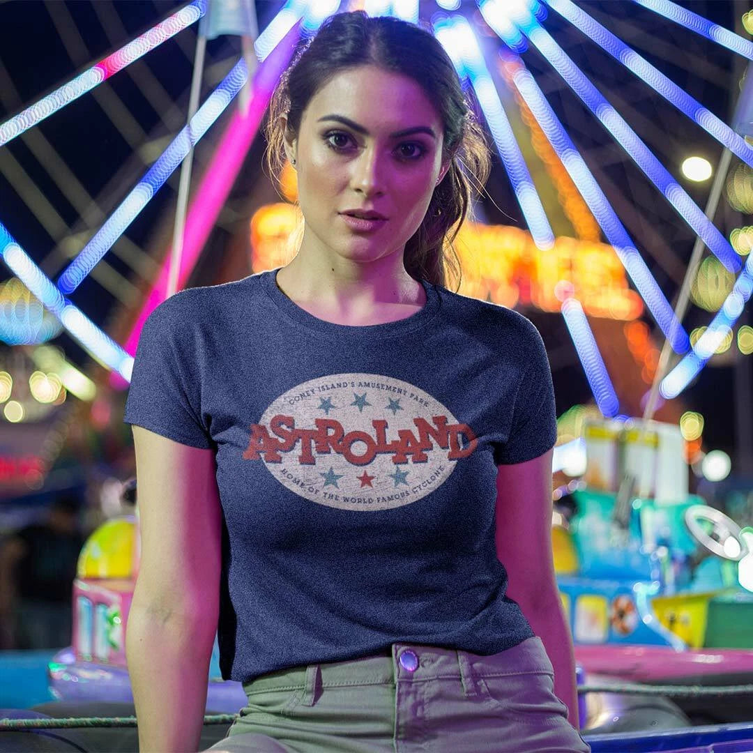 Astroland Amusement Park Coney Island Short-Sleeve Unisex T-Shirt - Cyclone