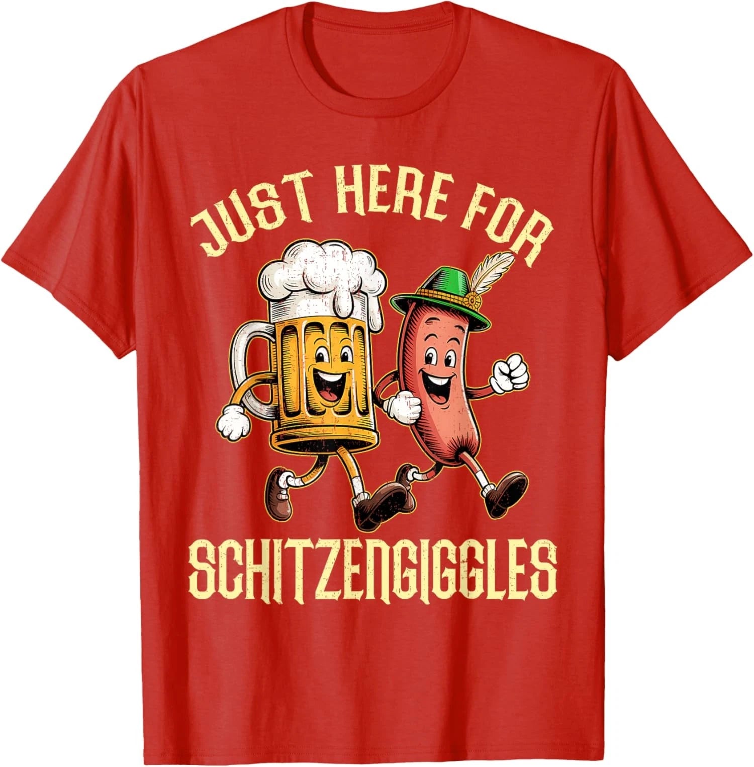 Celebration Just Here For Schitzengiggles Oktoberfest Unisex T-Shirt