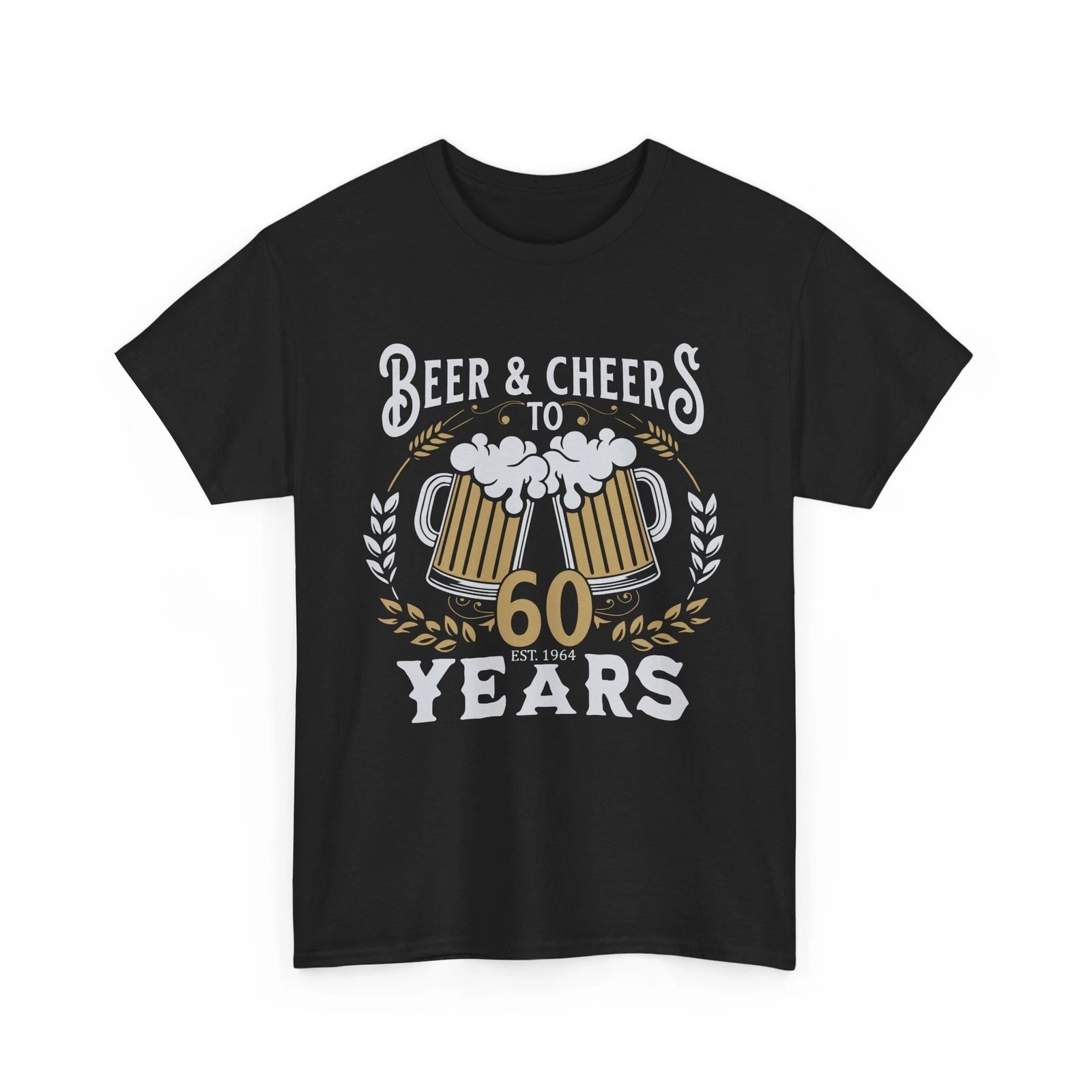 Beer Drinking T-Shirt | Funny Beer Shirt | Beer Birthday 60 Years T-Shirt