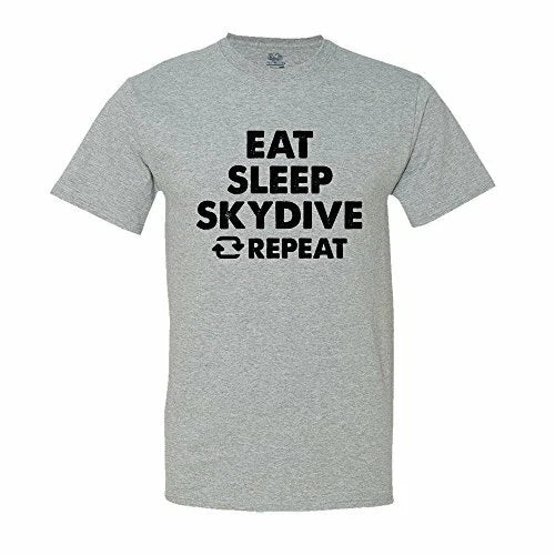 Eat Sleep Skydive T-Shirt Funny Skydiver Shirt