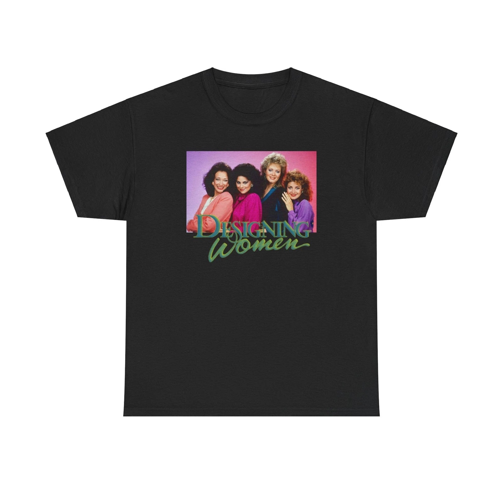 Designing Women Heavy Cotton Unisex Tee, Classic TV Fan Gift, Vintage TV Show