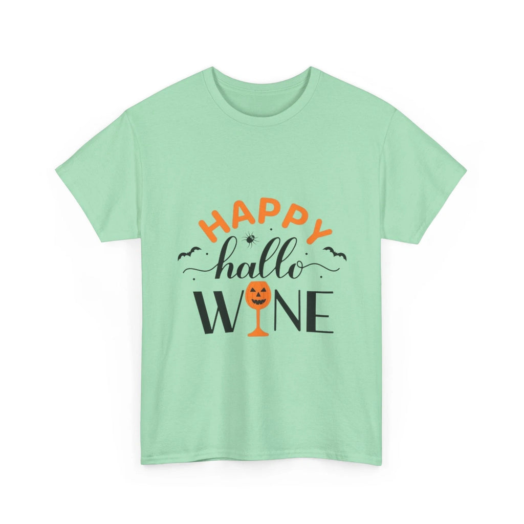 Happy Hallo-Wine Shirt, Halloween Unisex Tee, Wine Lover Gift, Fun [...]