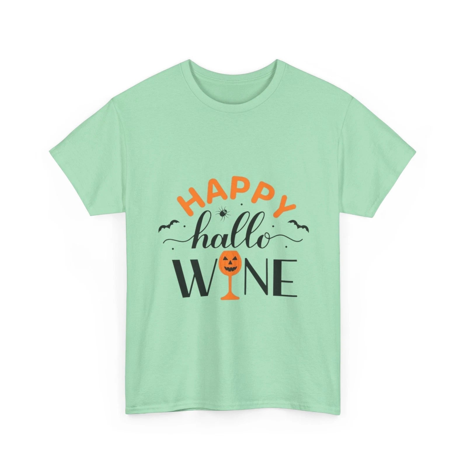 Happy Hallo-Wine Shirt, Halloween Unisex Tee, Wine Lover Gift, Fun [...]