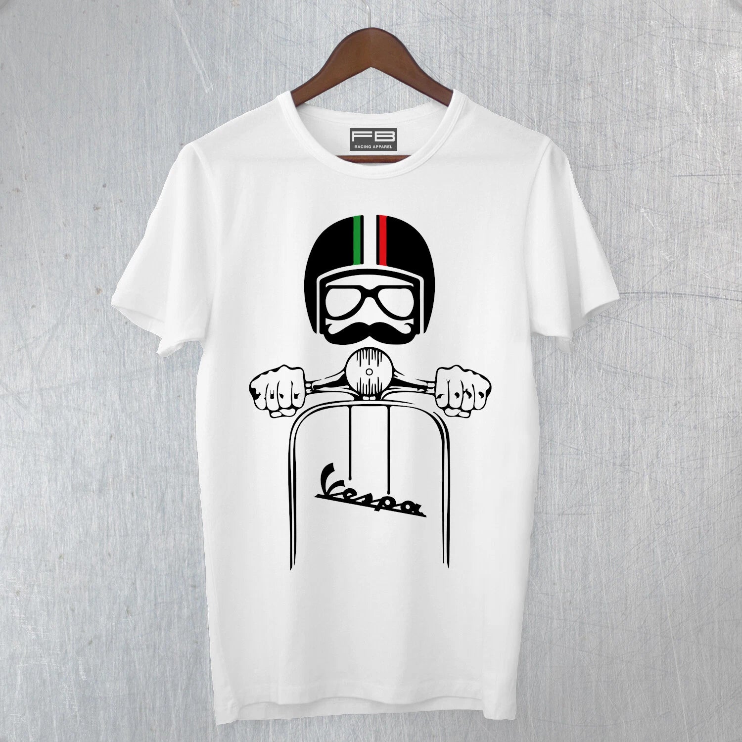 Vespa Piaggio Italian Style Vintage La Dolce Vita Fashion Drive T-Shirt