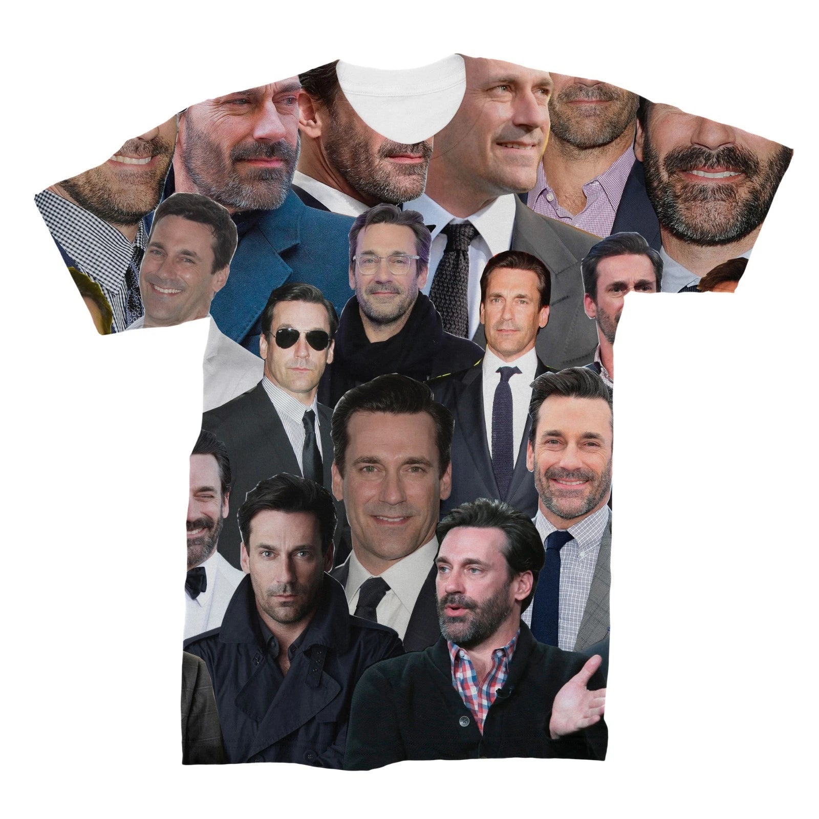 Jon Hamm Collage T-Shirt