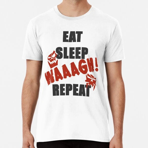 Eat Sleep War Repeat T-Shirt S-5XL Best T-Shirt