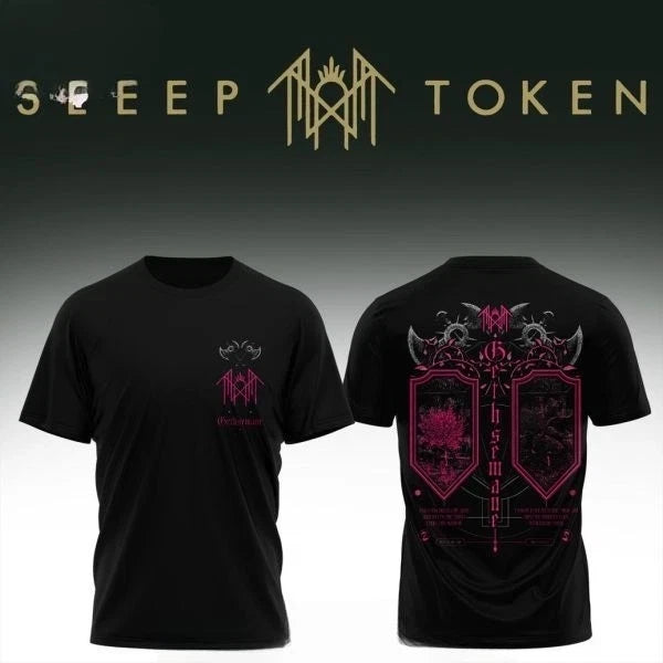 Sleep Token Gethsemane 2026 Black T-Shirt