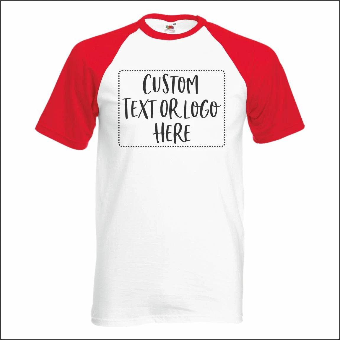 Christmas Party Short Sleeve Contrast T Shirt Custom Printed Party Xmas Costumes