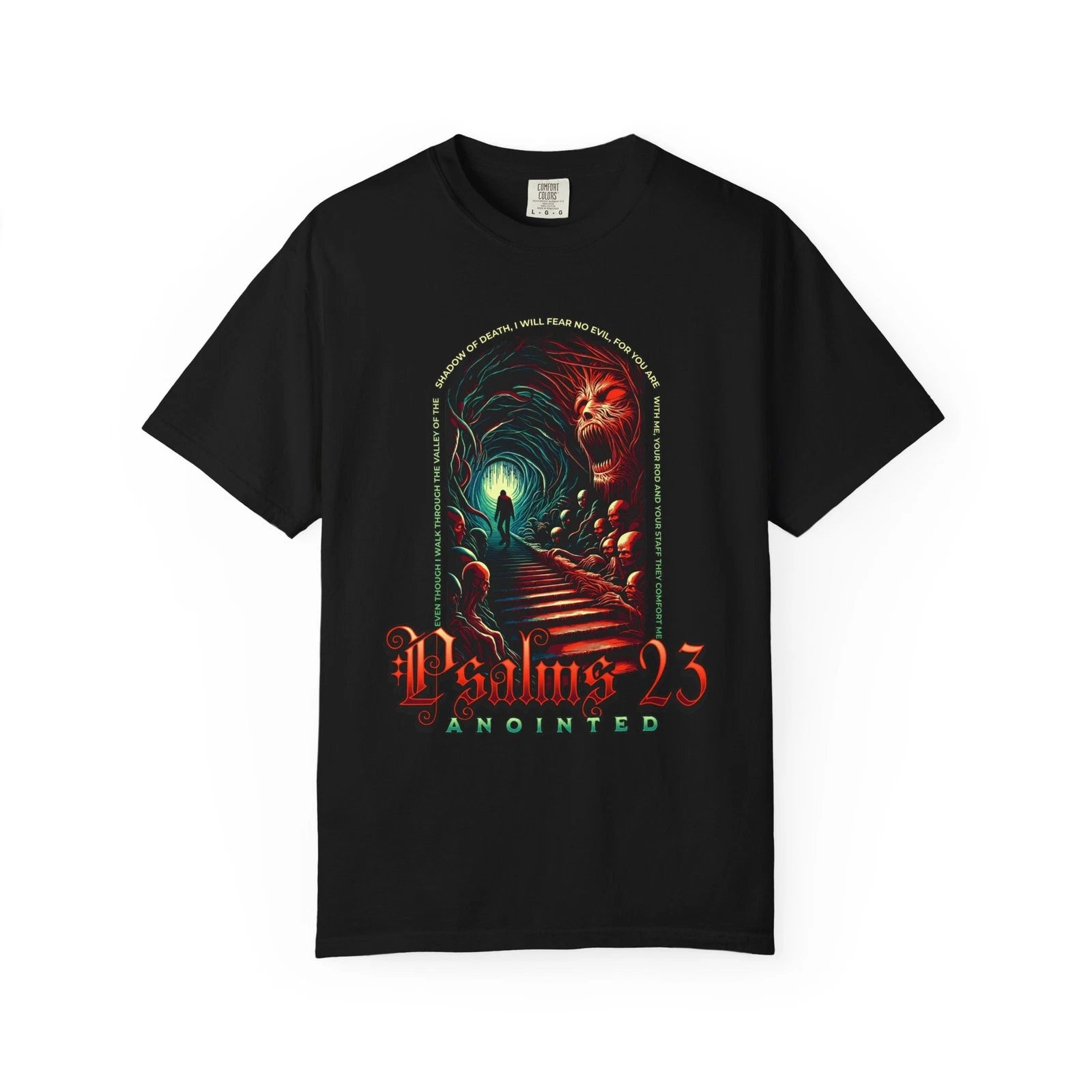 Anointed Graphic Custom Design Unisex Garment-Dyed T-shirt