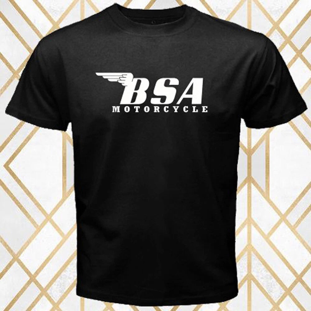 BSA Motorcycles Men's Black Size S - 3XL