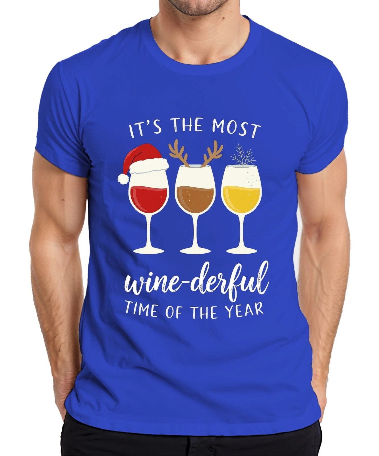 It's the Most wine-derful Time of the Year Wine Lovers Gift Men's T-Shirt