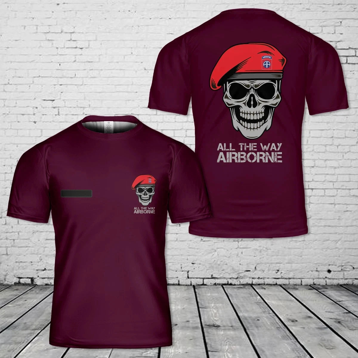 Custom Name US Army 82nd Airborne Division Military AOP Shirt 3D shirt S-5XL