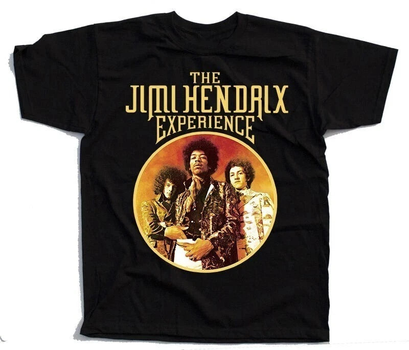 The Jimi Hendrix Experience Black  T-shirt S-5XL Q4736