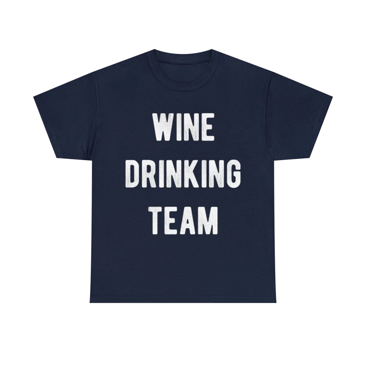 Wine Drinking Team Graphic Tee Shirt, S-5XL