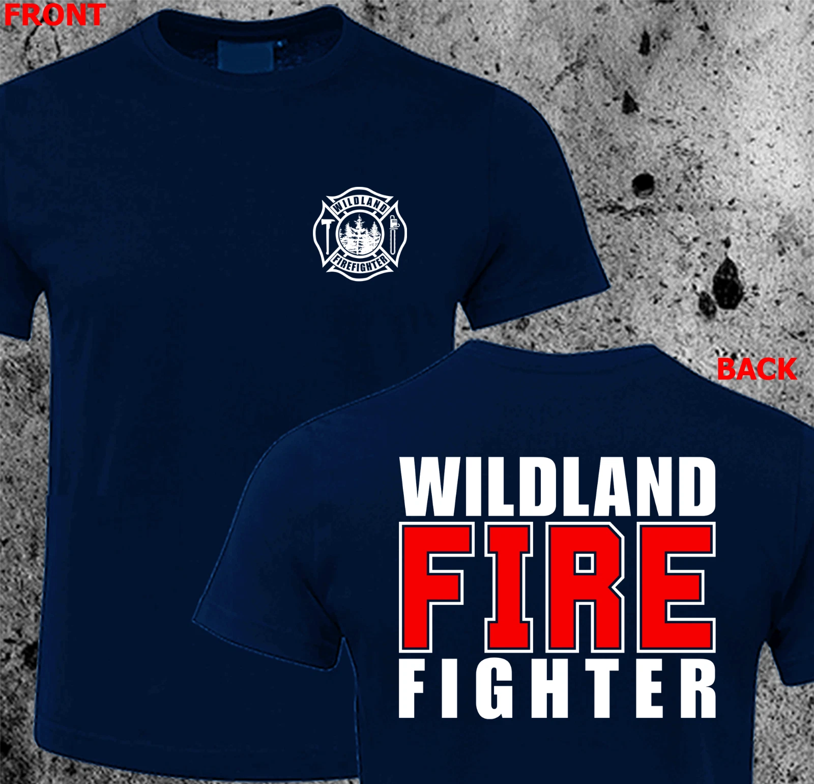 Wildland Firefighter Rescue Tshirt HQ