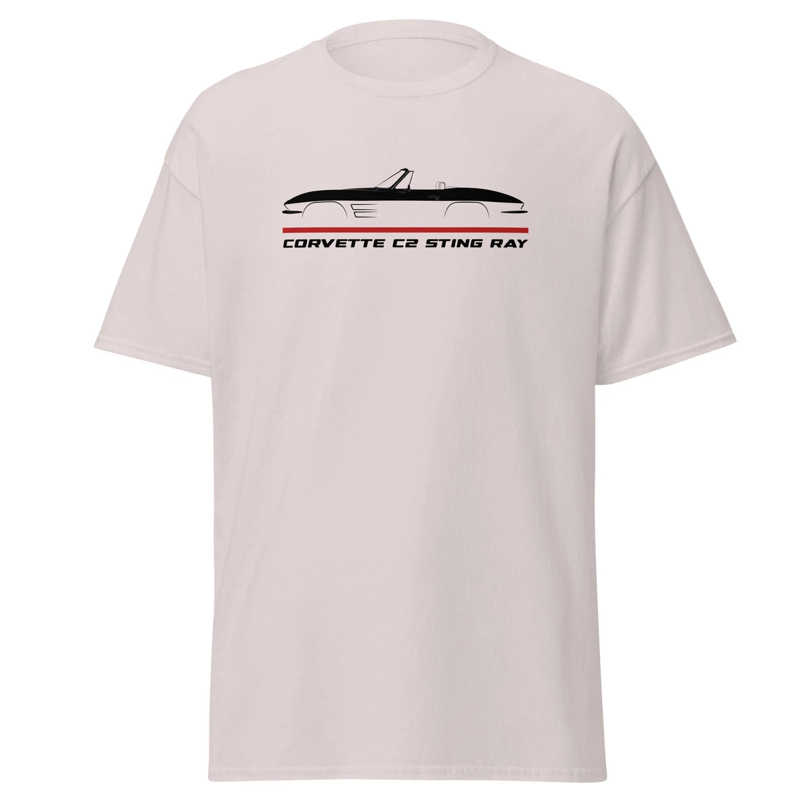 For Corvette C2 Sting Ray Convertible 1963-1964 Fans T-Shirt Racing Unisex Tee