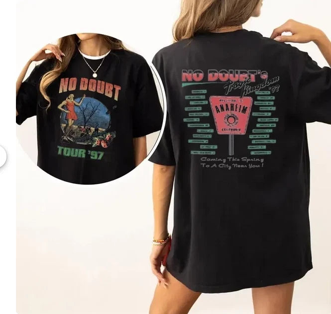 No Doubt Tragic Kingdom Tour 1997 Vintage T-Shirt | Retro Band Tee