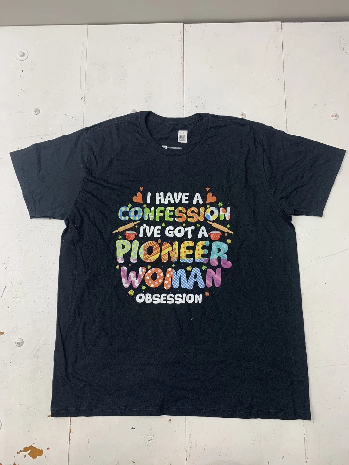 Custom Graphic Pioneer Women Obsession Short Sleeve Shirt Black Adult Size 2XL