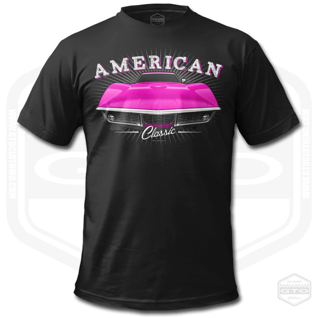 1968 Corvette Stingray Classic Vintage Muscle Car Men's T-Shirt Gift Car Guy