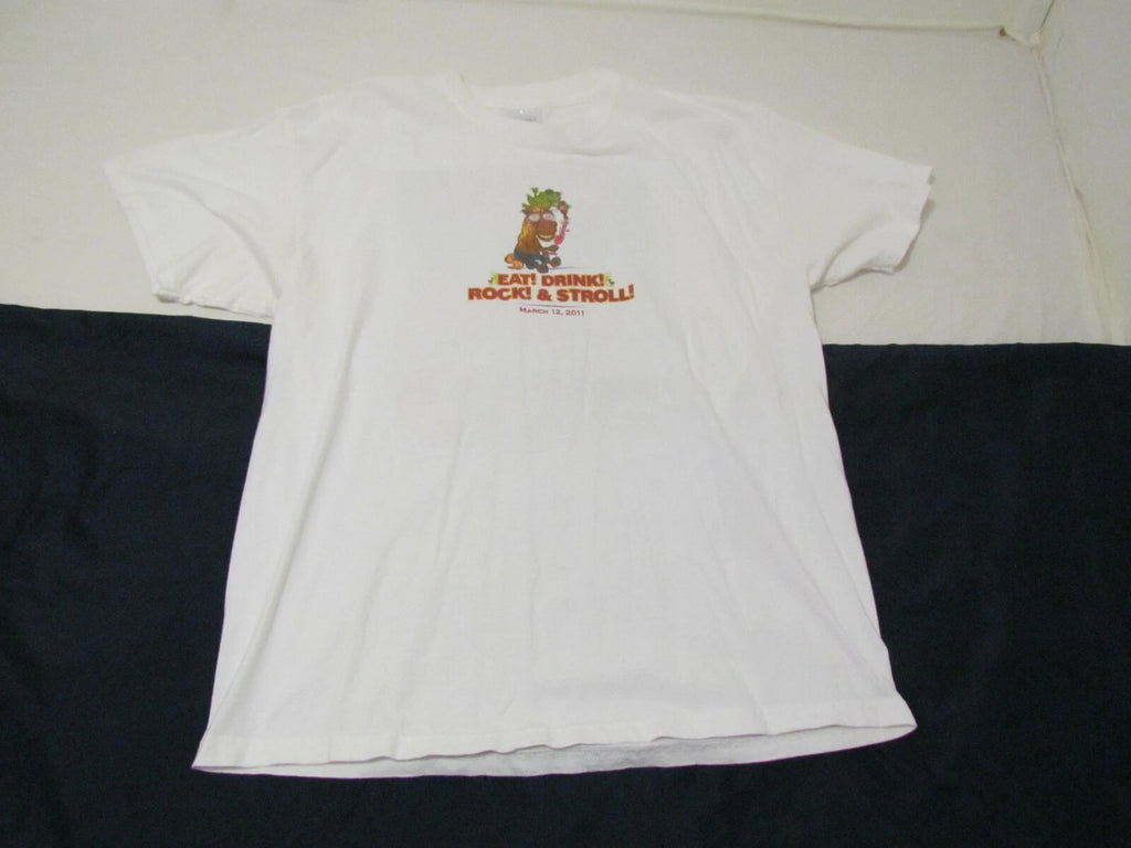 Cocoa Beach Wine&Food Festival 2011 Logo Adult T-Shirt Size Large