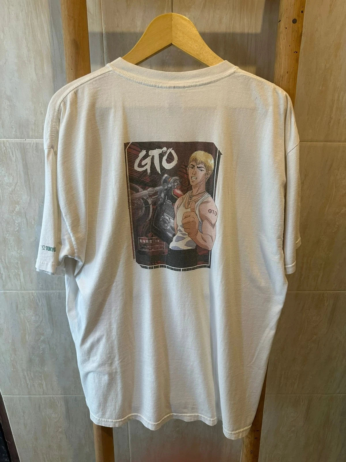 Vintage Official Great Teacher Onizuka Manga Anime Tokyopop Promo Tshirt