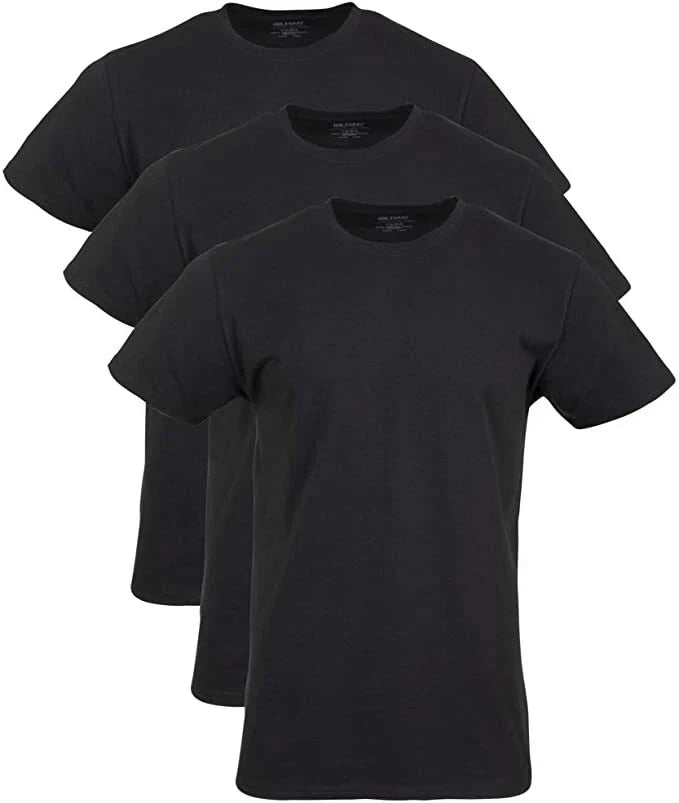 3PACK Gildan Mens G2000 Solid Ultra Cotton Short Sleeve Blank Tee T-Shirt S-3XL