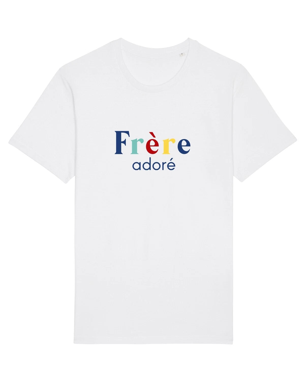 Men's Short Sleeve T-Shirt White, FRÈRE ADORÉ
