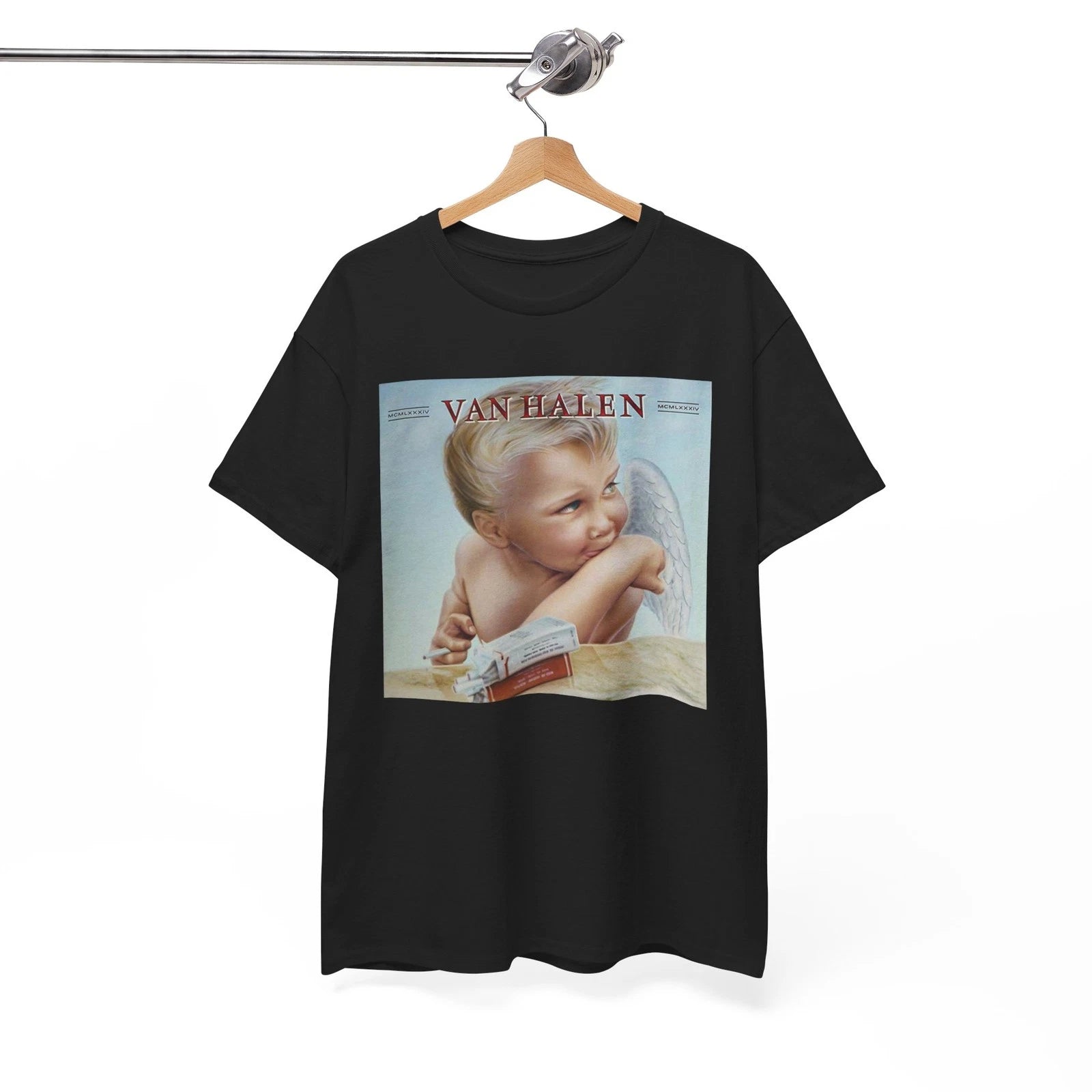 Van Halen T-Shirt, Vintage 80s Music Tee, New 1984 VAN HALEN Unisex Shirt