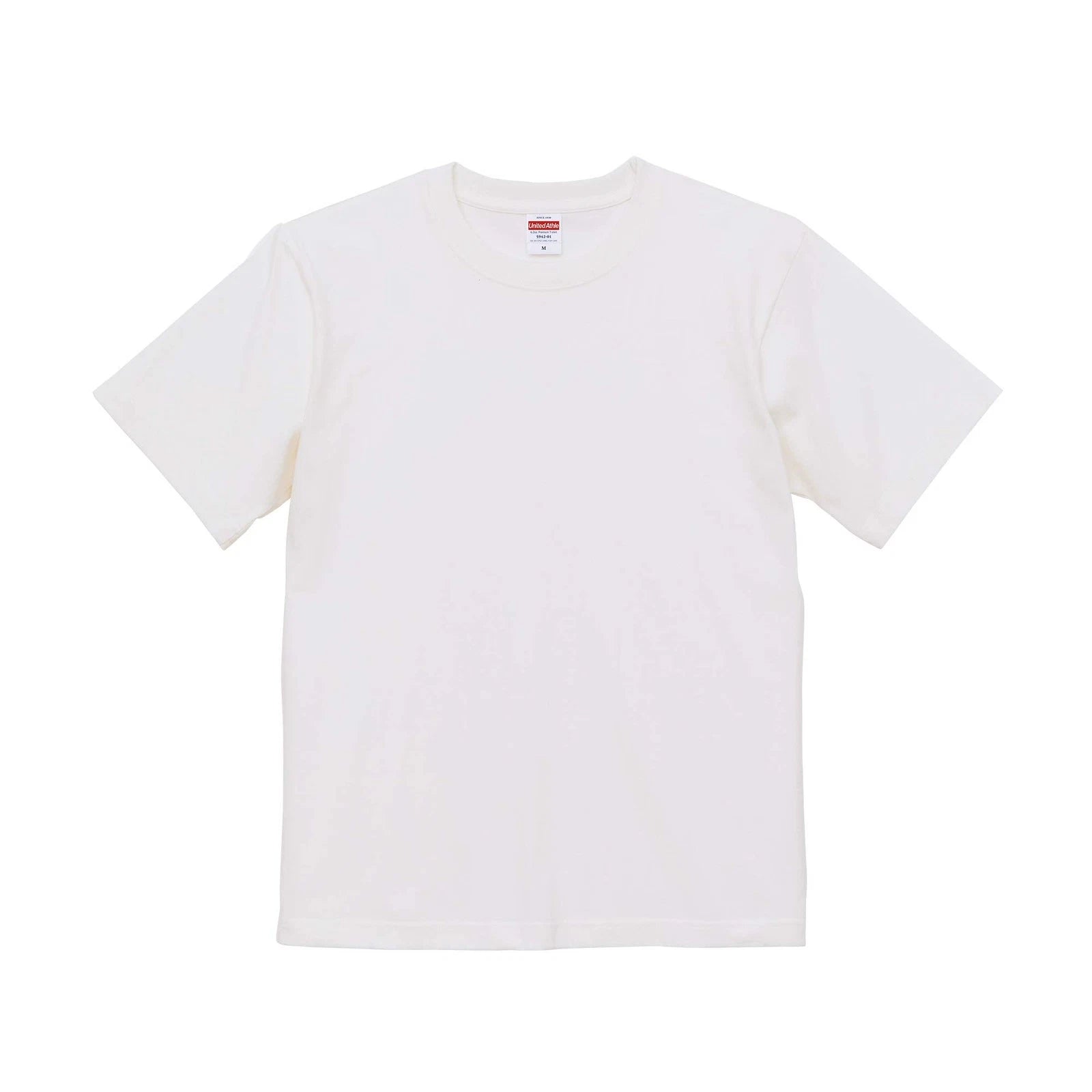United Athle 6.2oz Premium T-Shirt 594201 [Men's] Vanilla white XXL