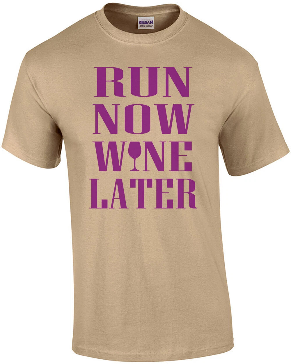 Run Now Wine Later T-Shirt