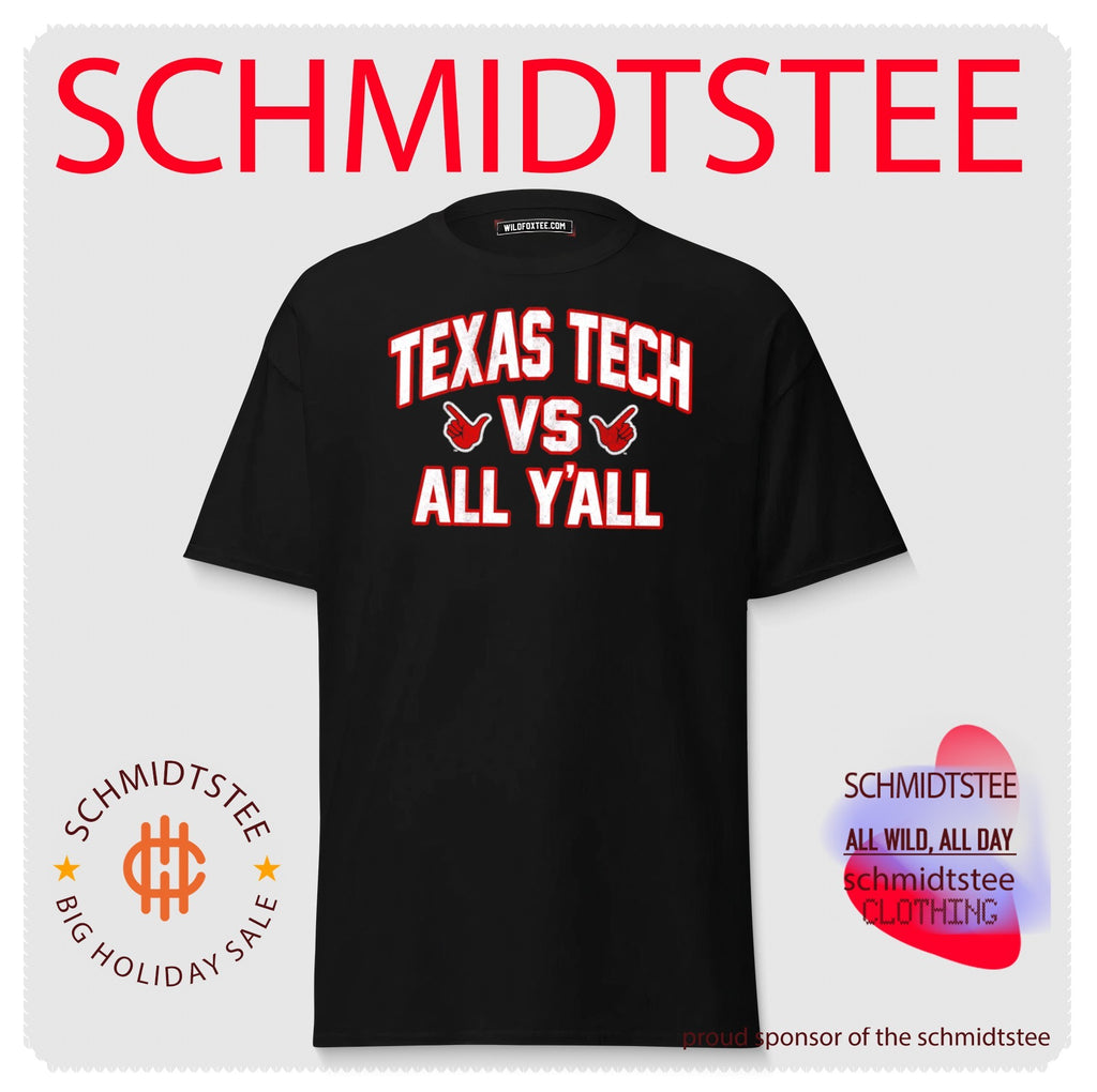 Texas tech vs all y’all college football shirt