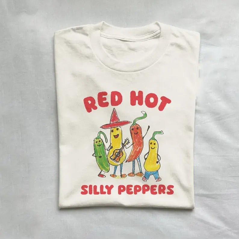 silly peppers - unisex t shirt, silly daily t-shirt, meme shirt Hoodie, Sweatshirt | PrintMintTees.com