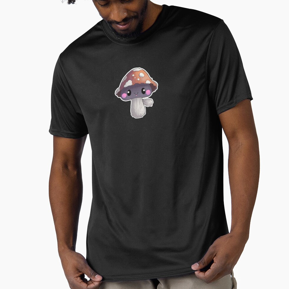 Kawaii Purple Mushroom | Cute, Mystical, Anime, Happy, Manga, Aesthetic, Happy, Fungus, Fungi, Nature, Japanese, Cartoon, Love, Shroom, Toadstool, Goblincore by FantasySoul